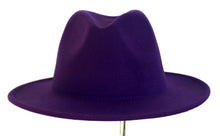 Load image into Gallery viewer, Purple Up Purple Down Fedora