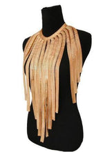 Load image into Gallery viewer, Nefertiti Gold Chain Necklace